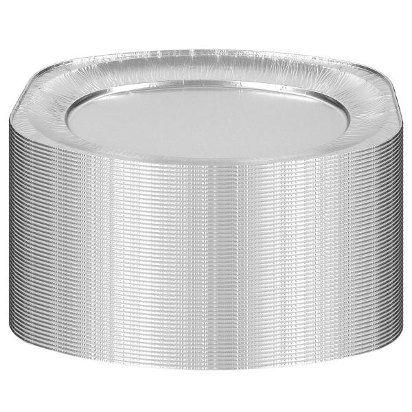 Ovale Serveringsfade Aluminium 50-pak