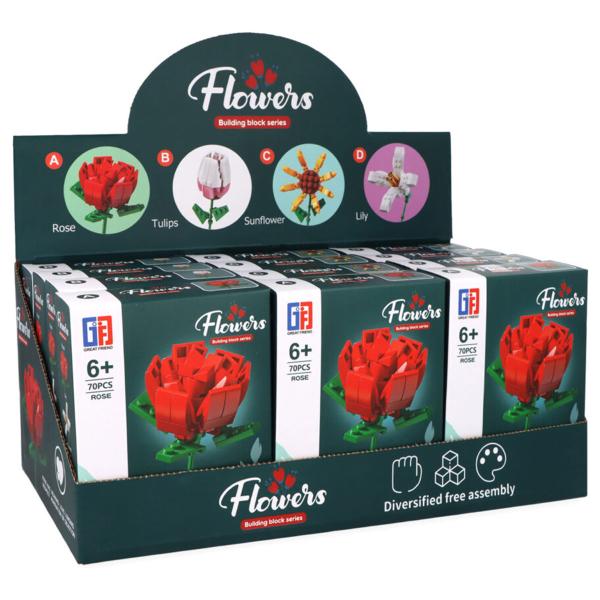 Byggeklodser Blomst 6+ år