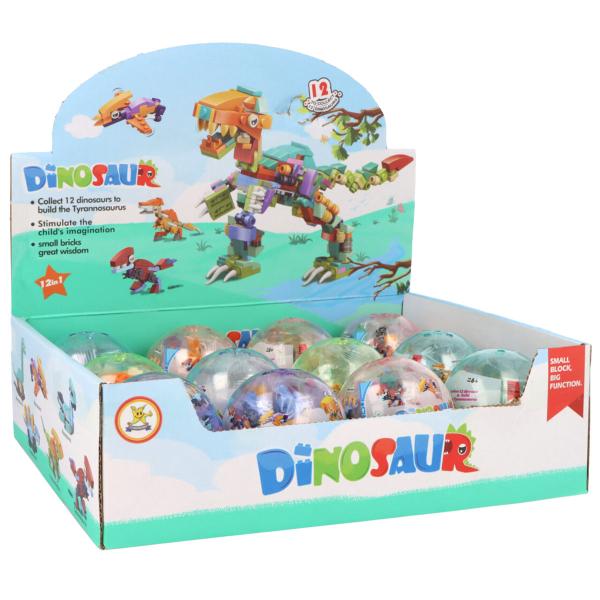 Byggeklodser Dinosaur i Kapsel 6+ år