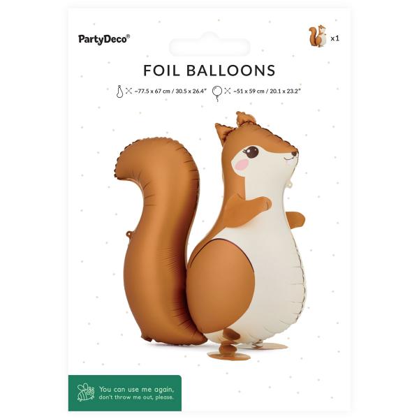 Folieballon Egern Airwalker 51 x 59 cm