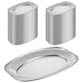 Ovale Serveringsfade Aluminium 100-pak