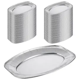 Ovale Serveringsfade Aluminium 100-pak