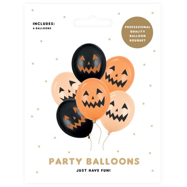 Latexballoner Græskar Blandede Farver