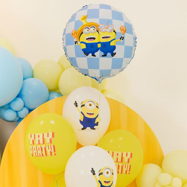 Minions Rund Folieballon 35 cm