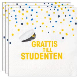 Grattis Till Studenten Papservietter