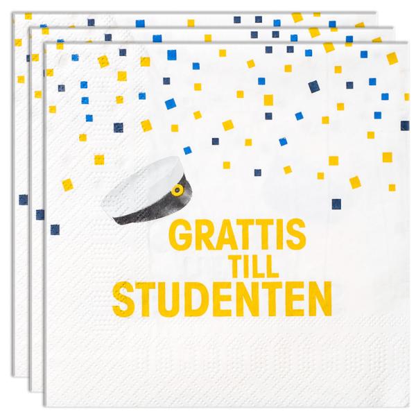 Grattis Till Studenten Papservietter