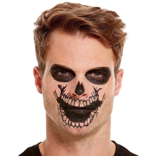 Skelet Sminke Sæt