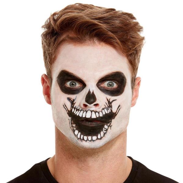 Skelet Sminke Sæt