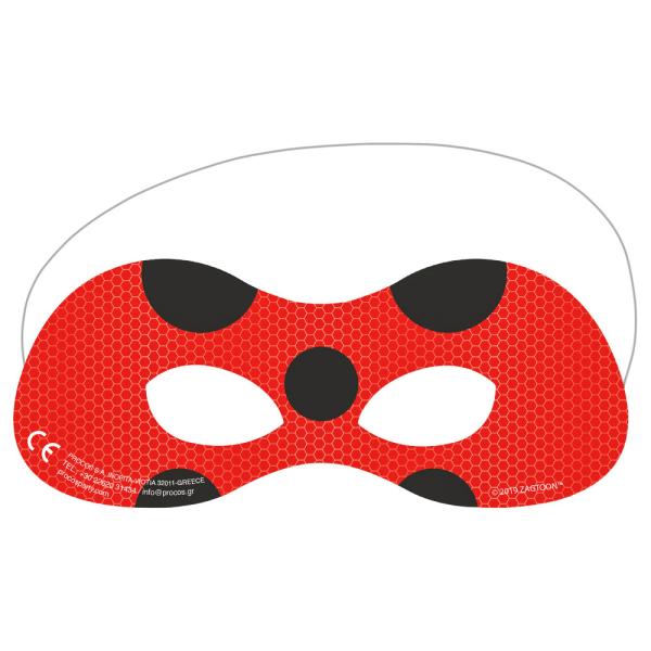 Miraculous Ladybug Papmasker