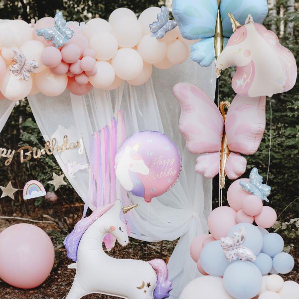 Folieballon Enhjørning 52 x 61 cm