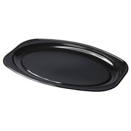 Ovale Serveringsfade Sort 10-pak