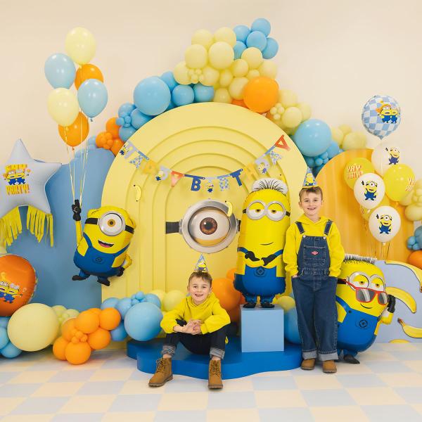 Minions Rund Folieballon 35 cm