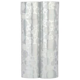 Serpentiner med Prikker S&oslash;lv 2-pak