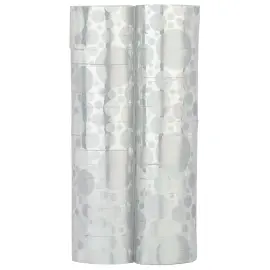 Serpentiner med Prikker S&oslash;lv 2-pak