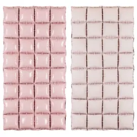 Folie Ballonvæg Lysrosa