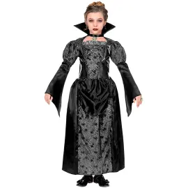 Vampyr Kostume Sort B&oslash;rn