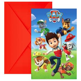 Paw Patrol The Movie Invitationskort