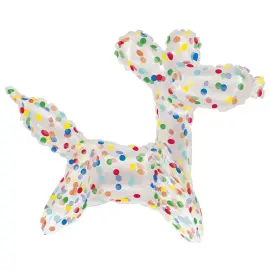 Hund Ballon Gennemsigtig med Prikker