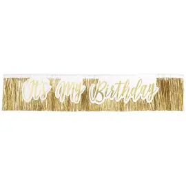 It's My Birthday Ordensbånd med Frynser Guld