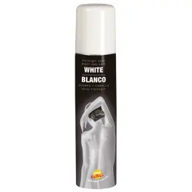 Hår- og Kropsfarve Spray Hvid