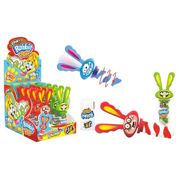 Johny Bee Rabbit Pop Slikkepind