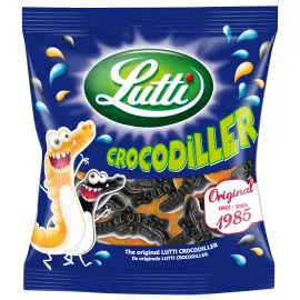 Lutti Crocodiller Slikpose 100g