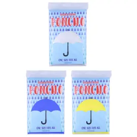Engangs Regnponcho med H&aelig;tte