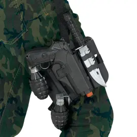 Milit&aelig;rs&aelig;t med Leget&oslash;jsv&aring;ben og L&aring;rhylster