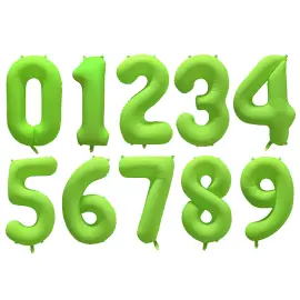 Talballon Neongr&oslash;n