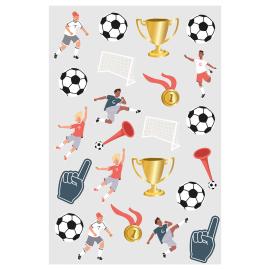 Midlertidige Tatoveringer Fodbold F&oslash;dselsdagsfest 23-pak