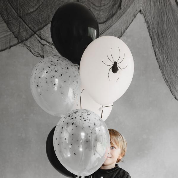 Latexballoner Edderkopper Blandede Farver