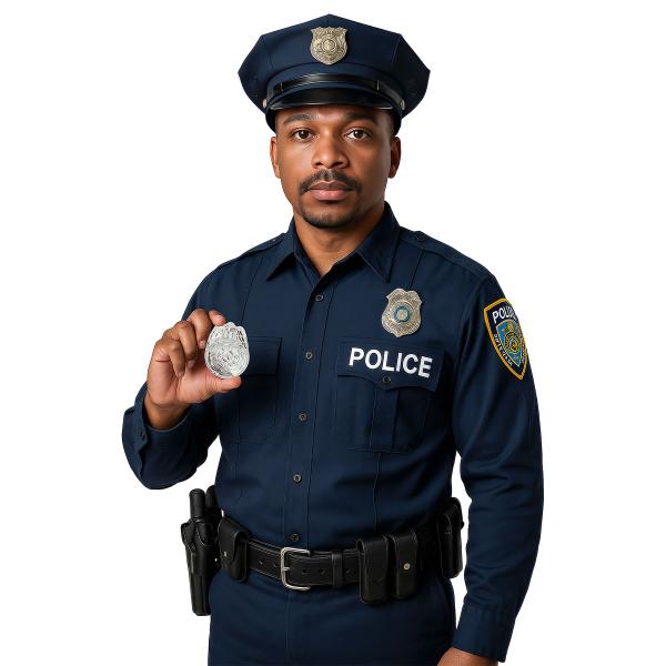 Politiskilt Sølv