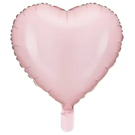 Folieballon Hjerte Lyserød