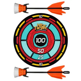 Dartskive med Dartpile til B&oslash;rn 46 cm 6+ &aring;r
