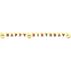 Star Wars Mandalorian Happy Birthday Guirlande