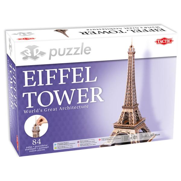 3D Puslespil Eiffeltårnet