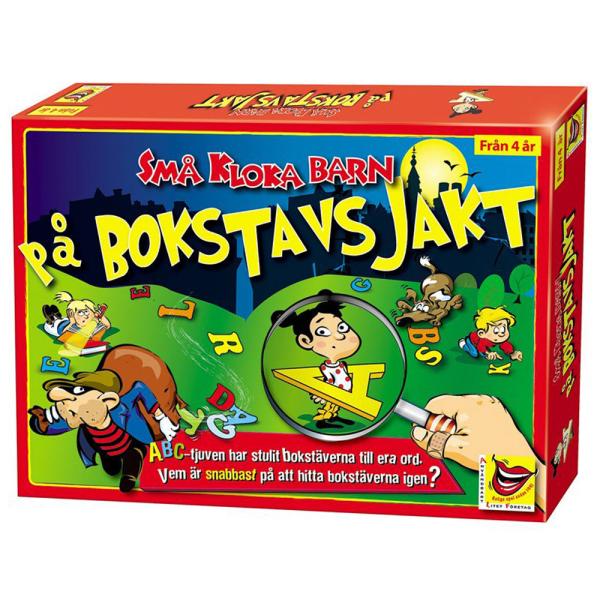 Små Kloka Barn på Bokstavsjakt Spil