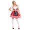 Dirndl Kjole Kostume R&oslash;d Large