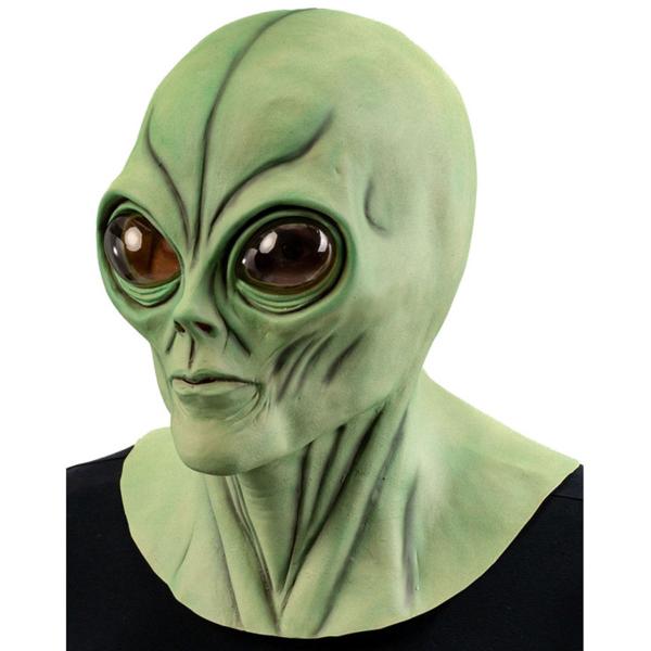 Alienmaske Grøn