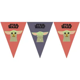 Star Wars Mandalorian Flagguirlande