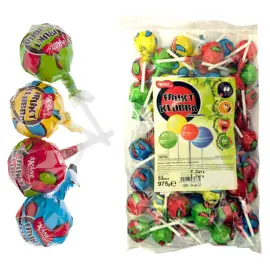 Slikkepinde Frugt 975g