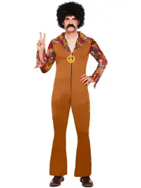 70'er Hippie Kostume Peace