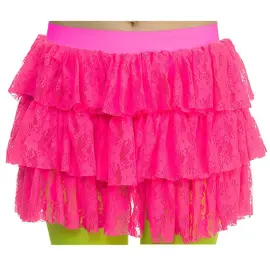 80'er Nederdel med Blonde Pink