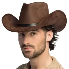 Det Vilde Vesten Brun Cowboyhat