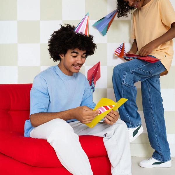 DIY Papirfly Stripetastic 12-pak