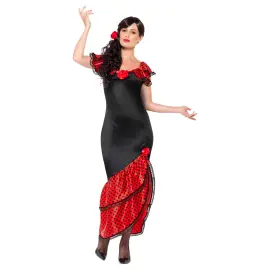 Flamenco Kjole Kostume