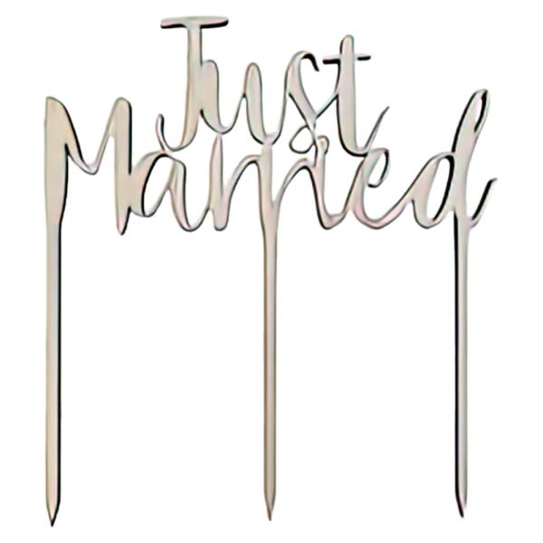 Just Married Kagepynt Træ