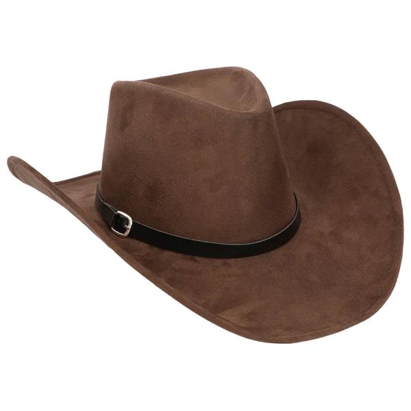 Det Vilde Vesten Brun Cowboyhat