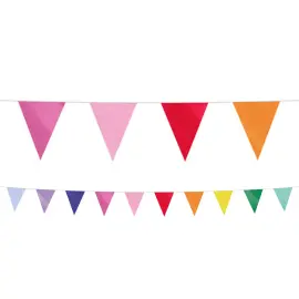 Vimpelguirlande Flerfarvet 6 m