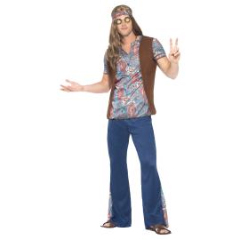 Hippie Man Kostume X-Large